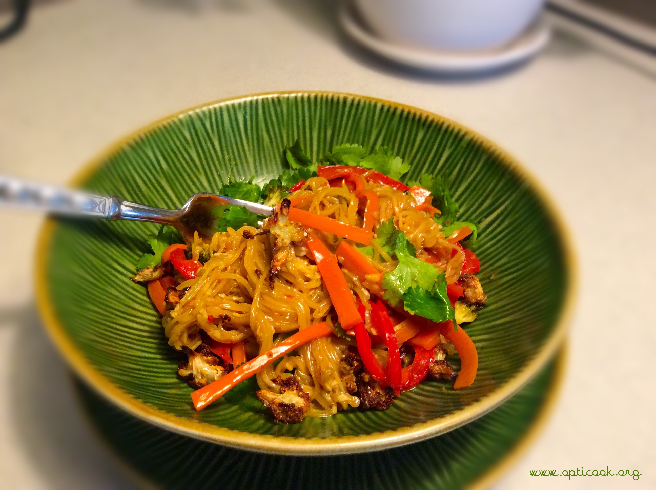 Lip smacking tasty Pad Thai for lunch today. 
